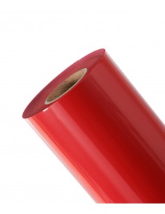 Vinilo textil termo adhesivo rojo oscuro 50x30cm